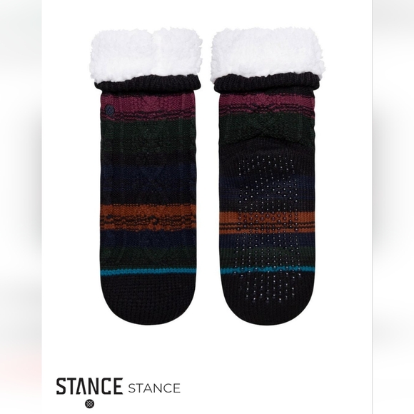Stance Shoes - NWT Unisex Stance Multicolor Cozy Slipper Socks